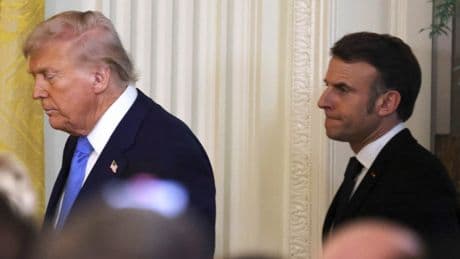 Filistin kararı öfkelendirdi! Trump: Macron iyi bir adam ama...