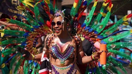 Photos show thousands celebrating Caribbean culture at London's Notting Hill Carnival