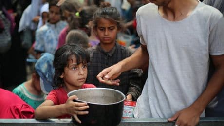 One in 10 children screened in UNRWA clinics malnourished
