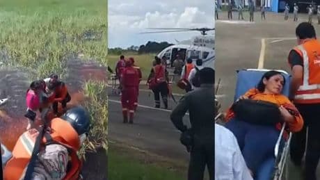 Así fue el rescate de los 5 supervivientes del accidente de avioneta en la Amazonía de Bolivia: 36 horas entre caimanes
