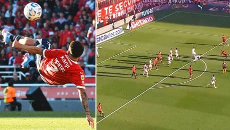 Wie einst Ibrahimović: Fußballer gelingt sensationelles Fallrückzieher-Tor