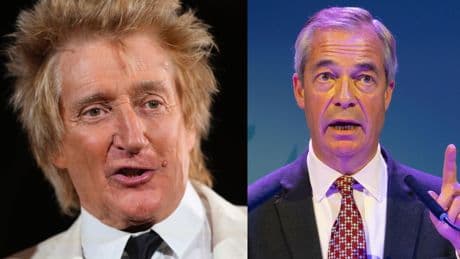 Rod Stewart tells country to ‘give Farage a chance’