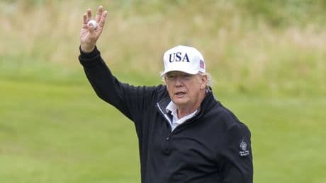 Donald Trump to open resort’s second golf course on final day in Scotland