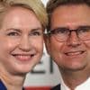 SPD-Politikerin: Silberhochzeit: Schwesig teilt Hochzeitsfoto aus Jahr 2000