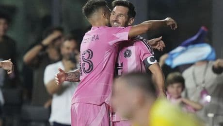 Messi marca un gol en su reaparición con el Inter Miami