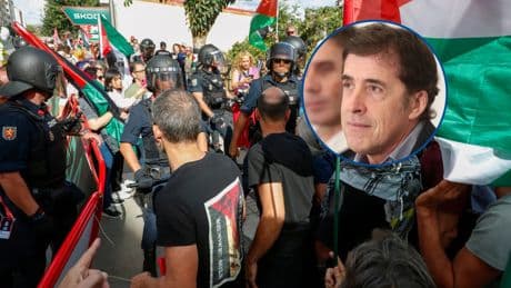 Perico Delgado ataca con dureza a los manifestantes propalestinos: "Estos son grupos antisistema que le da igual Gaza"