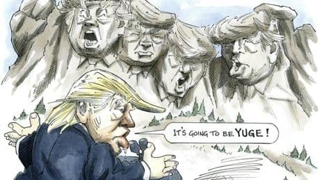 Obsédé par l’anniversaire de 1776, Trump impose son roman national américain