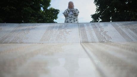 Photos of the 30th anniversary of Srebrenica as 7 newly identified victims are laid to rest