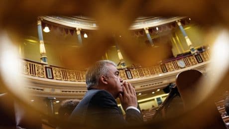 Santos Cerdán y 'el Barriguitas', hacia el grupo propio en el Congreso