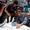 Israeli strike at Gaza market kills 18 Palestinians, doctor and witnesses say