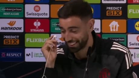 Los problemas de Bruno Fernandes con la traducción en euskera