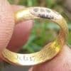 Centuries-old ring found 'gleaming in the sunshine'