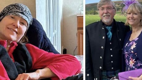 Scots mum told she has incurable brain cancer after GP said it didn't 'look like tumour'