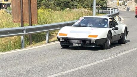 Cesana-Sestriere, la Ferrari 512 BB regina dell’Experience