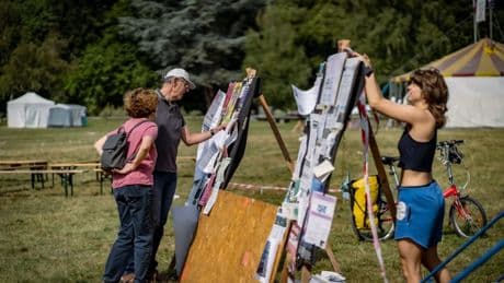 Protestcamp in Frankfurt: Was linke Aktivisten in Frankfurt umtreibt