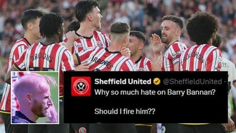 Sheffield United confirm social media HACKING after official X account posts multiple tweets about Barry Bannan