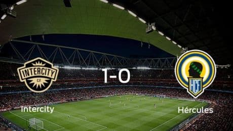 El CF Intercity suma tres puntos después de derrotar 1-0 al Hércules