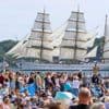 Kieler Woche: Rund 170.000 Menschen bei Windjammerparade in Kiel