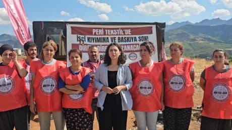 Peri Tekstil işçileri işgalci ilan edildi
