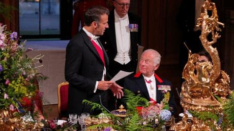 Dîner d’État des Macron : menu minceur et stars du showbiz au château de Windsor