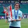 Arsenal-coach Renée Slegers vol ongeloof na CL-winst: 'Achtbaan van emoties'