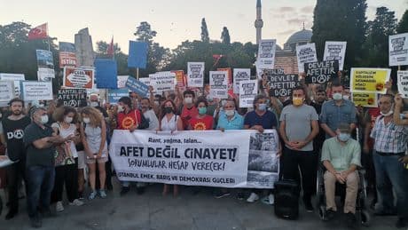 EMEP'ten 17 Ağustos açıklaması: "İktidar rant politikalarıyla afetleri felakete çeviriyor"
