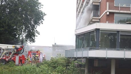 Brand in zorginstelling Drachten, pand ontruimd