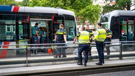 Gewonden bij trambotsing Rotterdam, bestuurder aangehouden