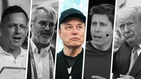 Altman, Thiel, Eberhard... Musk, grand habitué des brouilles, bien avant sa rupture avec Trump