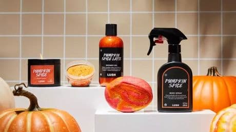 Lush brings out 'gorgeous' pumpkin spice range as cosy season arrives