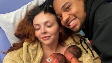 Jesy Nelson shares 'heartbreaking' NICU journey with adorable new snap of twin girls