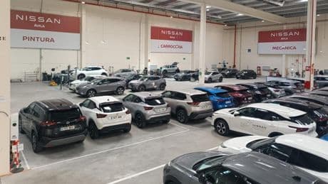 Nuevo centro de reacondicionamiento de coches Nissan en Ávila: “Aseguramos que los vehículos entregados a los clientes están en condiciones similares a las de uno nuevo”