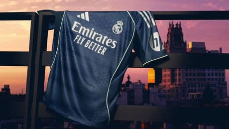 Así es la segunda camiseta del Real Madrid