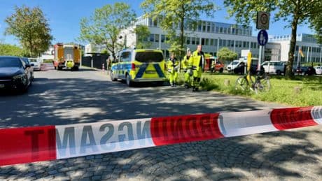 Feuerwehreinsatz: Flüssigkeit in Brief: Alarm an Bundeswehr-Standort