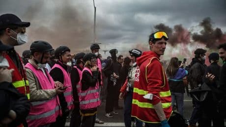 1er-Mai à Lyon: la préfecture annonce 6.500 manifestants, quelques heurts en marge du cortège