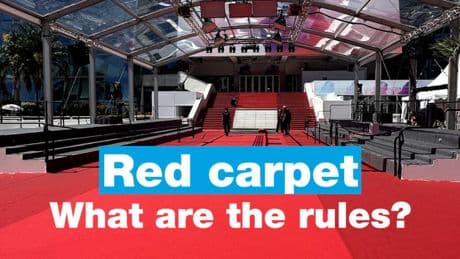 What's forbidden on the red carpet at Cannes Festival