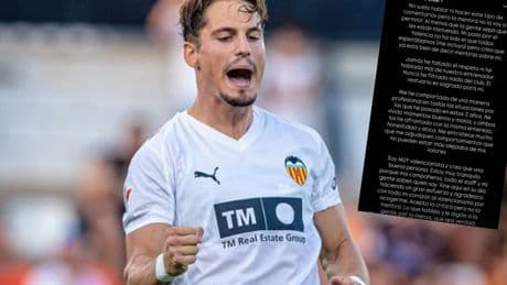 Sergi Canós apartado por Corberán, contundente: “Ya está bien de decir mentiras sobre mí”