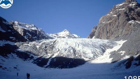 Italy's Ventina glacier has melted so much geologists now can only monitor it remotely