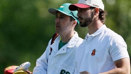 El amateur Josele Ballester, cazado mientras orinaba en el río más famoso del Masters el día de su debut