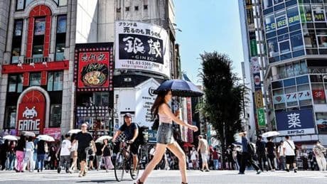 Tokyo’da 56 kişi sıcaktan öldü