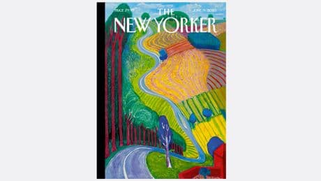 David Hockney’s “Going Up Garrowby Hill”