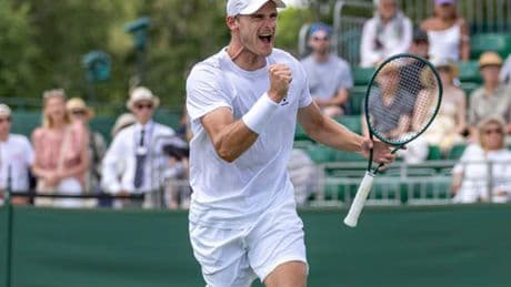 Hamish Stewart on brink of Wimbledon dream as he hopes to follow Andy Murray