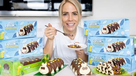 I tested Colin the Caterpillar’s new frozen cousin… it’s an incredible, melt-in-middle cake with snappier skeleton