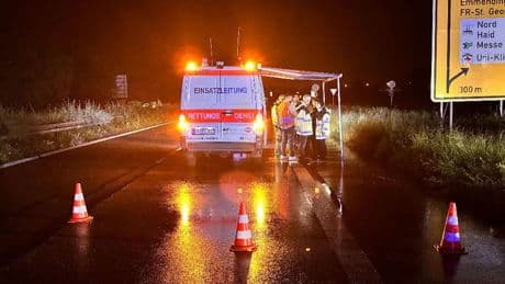 Unfälle: Mann und zwei Kinder sterben bei Unfall in Freiburg
