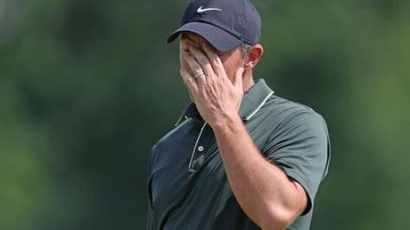 Rory McIlroy shows signs of Masters hangover in bid for historic PGA Championship win