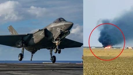 Plane Crash: America's praised F-35 stealth fighter jet breaks down, $ 10 million is priced