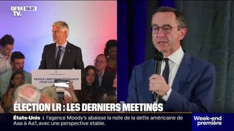 Présidence des Républicains: Laurent Wauquiez et Bruno Retailleau ont joué leurs dernières cartes