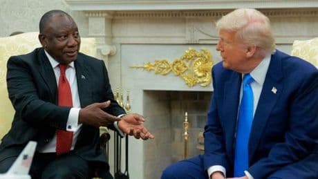 L’Afrique du Sud évite la rupture avec les Etats-Unis après les accusations sans fondement de Trump sur des persécutions de fermiers blancs