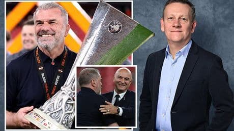 Ange Postecoglou brought joy back to Tottenham - now it's time for him to go, writes IAN LADYMAN