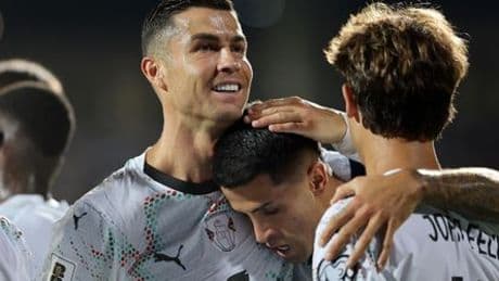 WM-Qualifikation: Portugal dominiert Armenien, Cristiano Ronaldo schickt Grüße an verstorbenen Diogo Jota